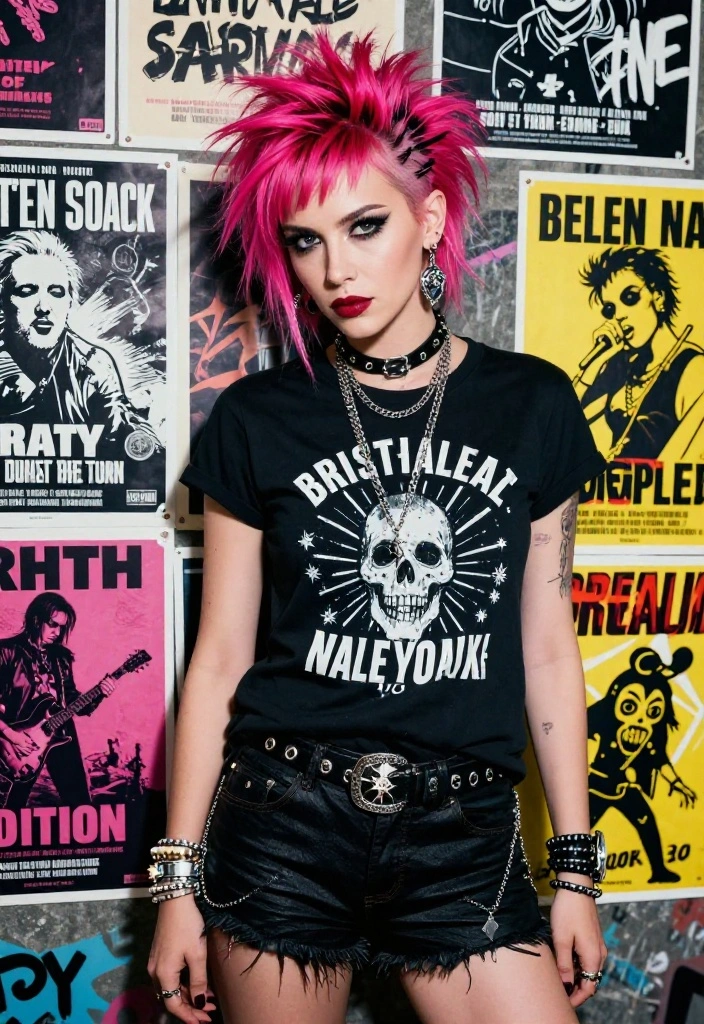 18 Edgy Short Hair Styles That Will Turn Heads (You’ll Love #10!) - 9. Punk Rock Vibes 1