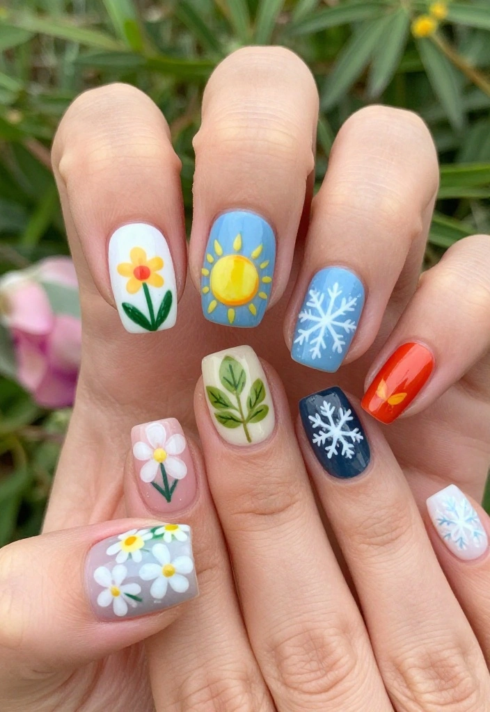 Nail the Season: Gorgeous Seasonal Beauty Trends for Your Fingernails! - 10. Seasonal Nail Art Trends to Try Next! 1