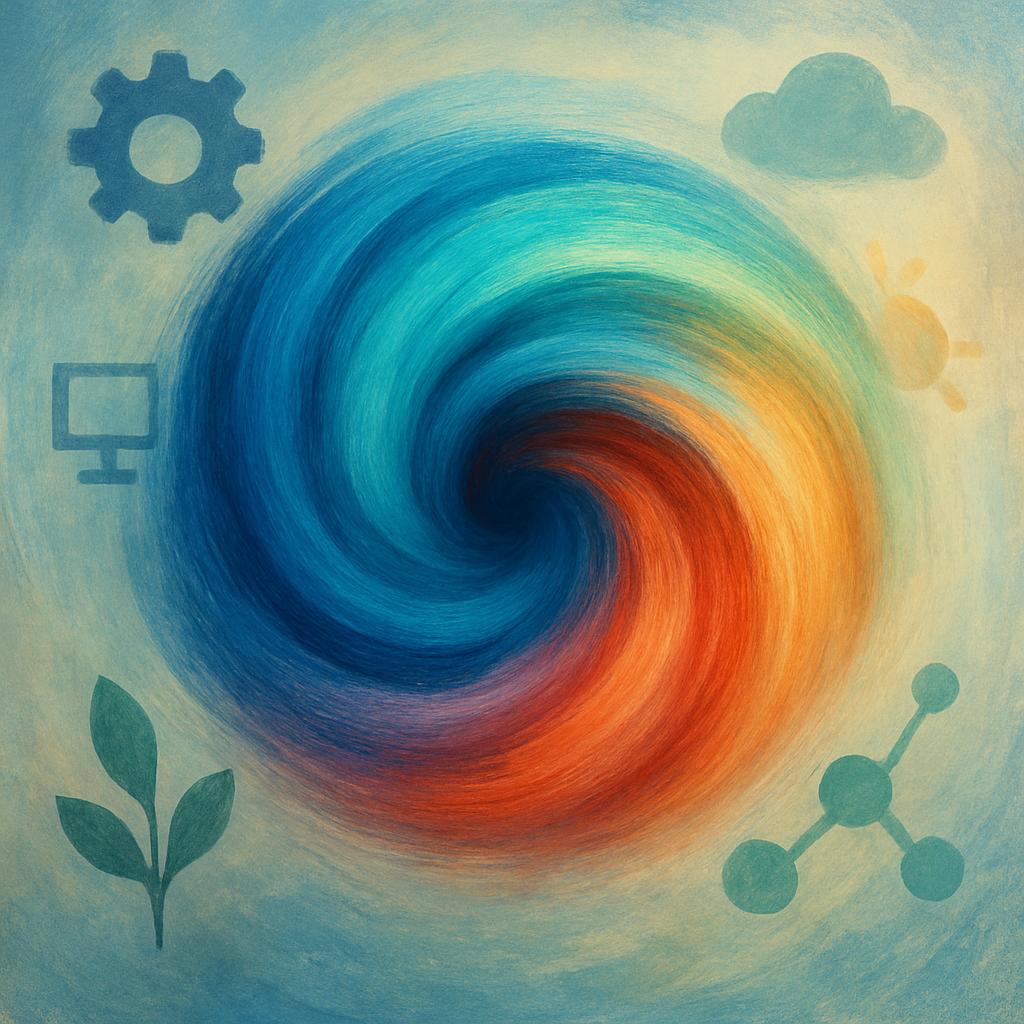 Use a Round Brush Technique to Create Seamless Layer Blending