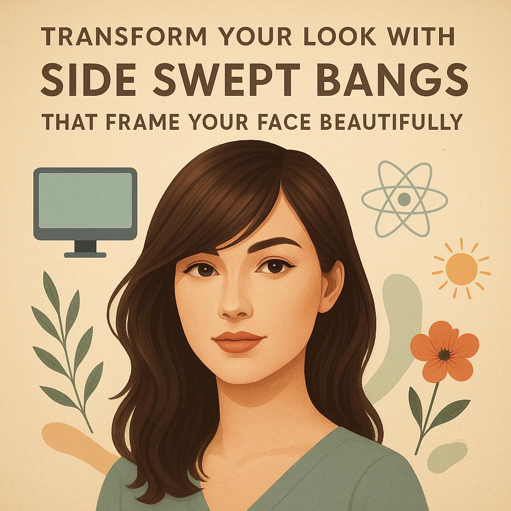 Transform Your Look with Side Swept Bangs That Frame Your Face Beautifully