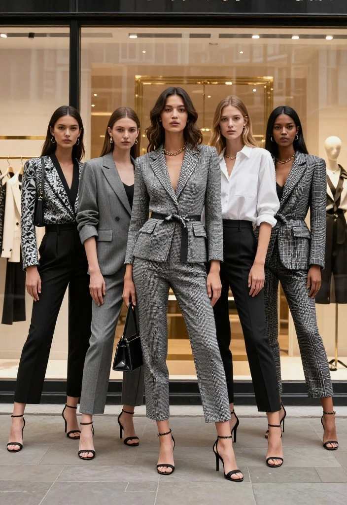 13 Must-Have English Fashion Trends You Need to Try This Season (Number 5 Is a Game-Changer!) - 9. Monochrome Outfits 1