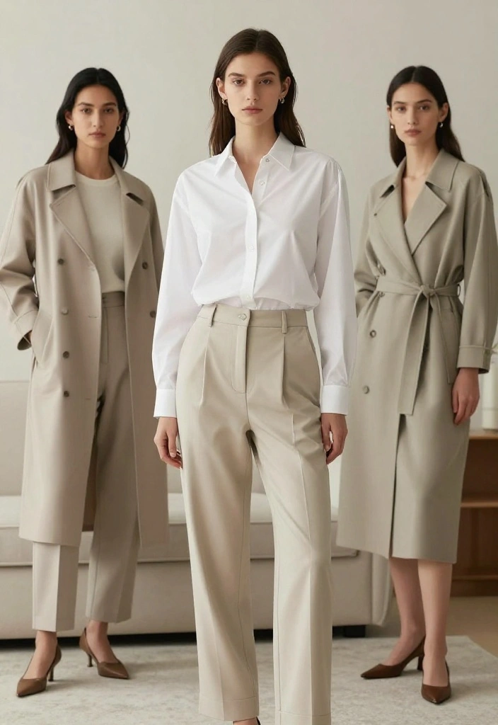 15 Seasonal Fashion Lookbooks That Will Make You the Trendsetter This Year! - 11. Minimalist Aesthetic: Clean Lines 1