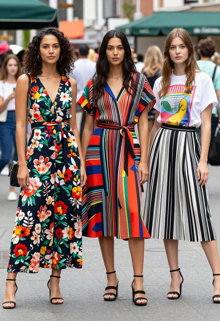 15 Seasonal Fashion Lookbooks That Will Make You the Trendsetter This Year! - 7. Graphic Prints: Bold Statements 1
