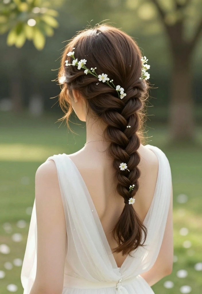 18 Boho Wedding Hairstyles That Will Make You Feel Like a Goddess (Don't Miss #6!) 18 Boho Wedding Hairstyles That Will Make You Feel Like a Goddess (Don't Miss #6!) - 5. Braided Updo 1