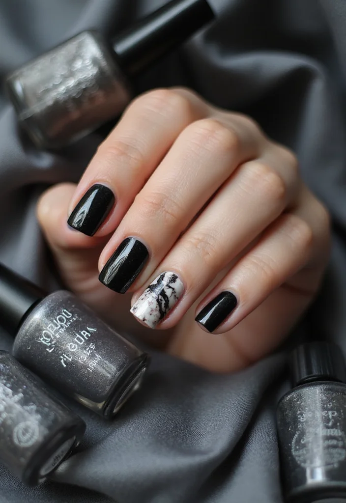 18 Elegant Black Marble Nail Styles That Are Perfect for Any Occasion! - Conclusion 1