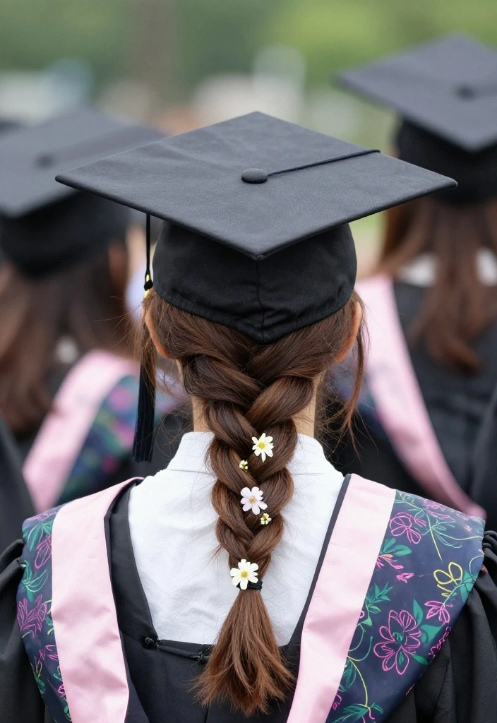 18 Trendy Braided Hairstyles for Graduation That Will Turn Heads (Check Out #5!) - 1. Classic Fishtail Braid 1