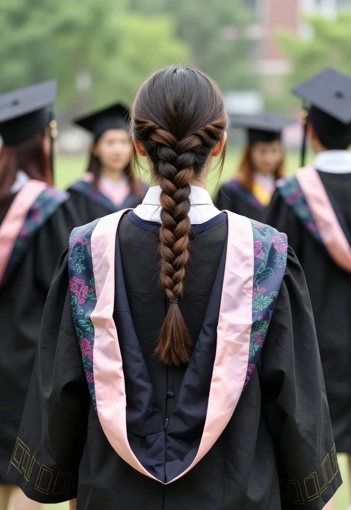 18 Trendy Braided Hairstyles for Graduation That Will Turn Heads (Check Out #5!) - 14. Simple Rope Braid 1