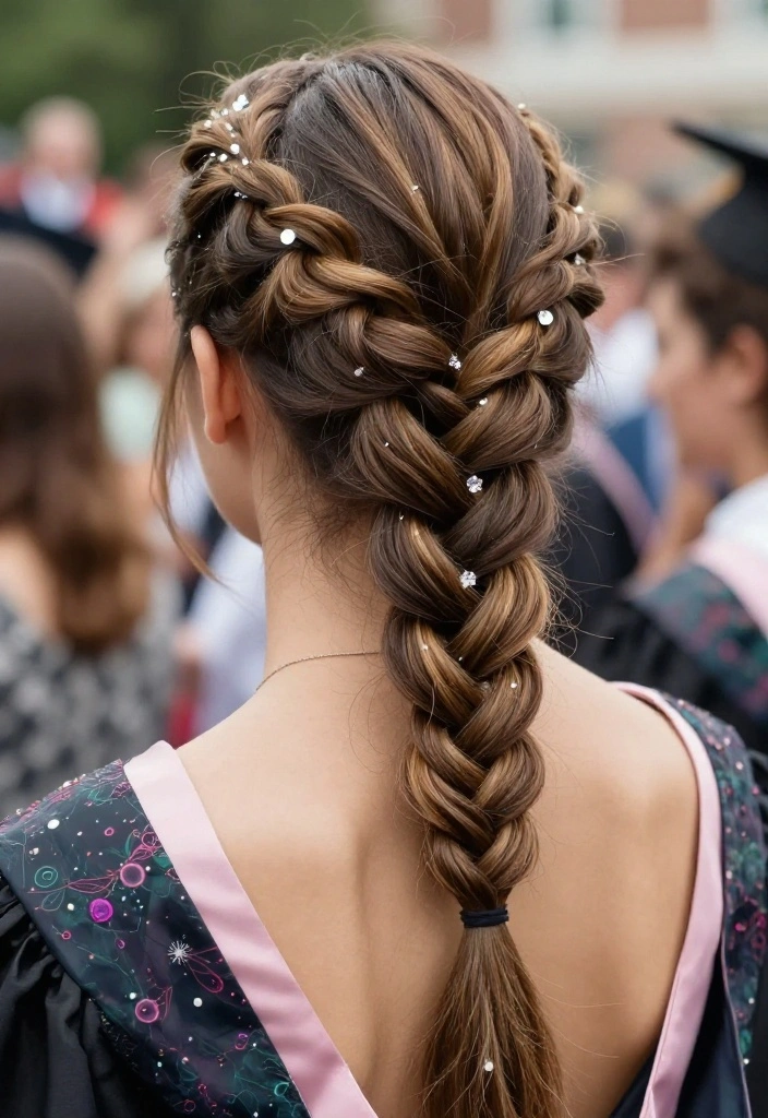 18 Trendy Braided Hairstyles for Graduation That Will Turn Heads (Check Out #5!) - 5. The Infinity Braid 1