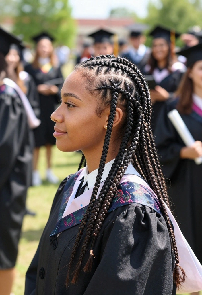 18 Trendy Braided Hairstyles for Graduation That Will Turn Heads (Check Out #5!) - 6. Twisted Braids 1