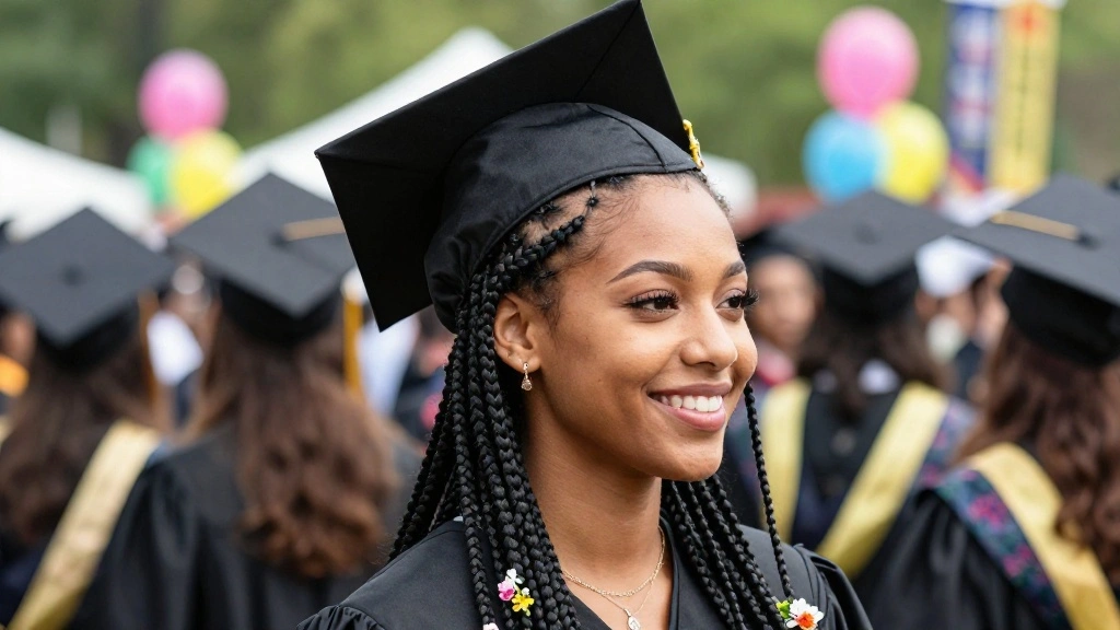 18 Trendy Braided Hairstyles for Graduation That Will Turn Heads (Check Out #5!) - TheGlamGoss