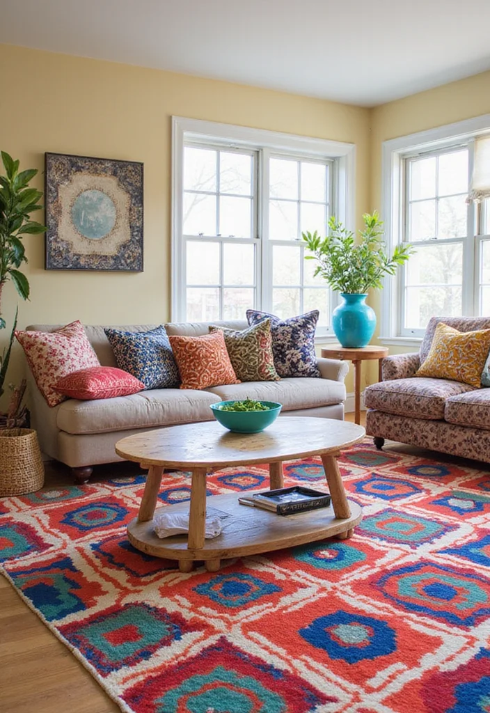 19 Interior Design Trends You Need to Know About (Your Home Will Thank You!) - 10. Playful Patterns 1