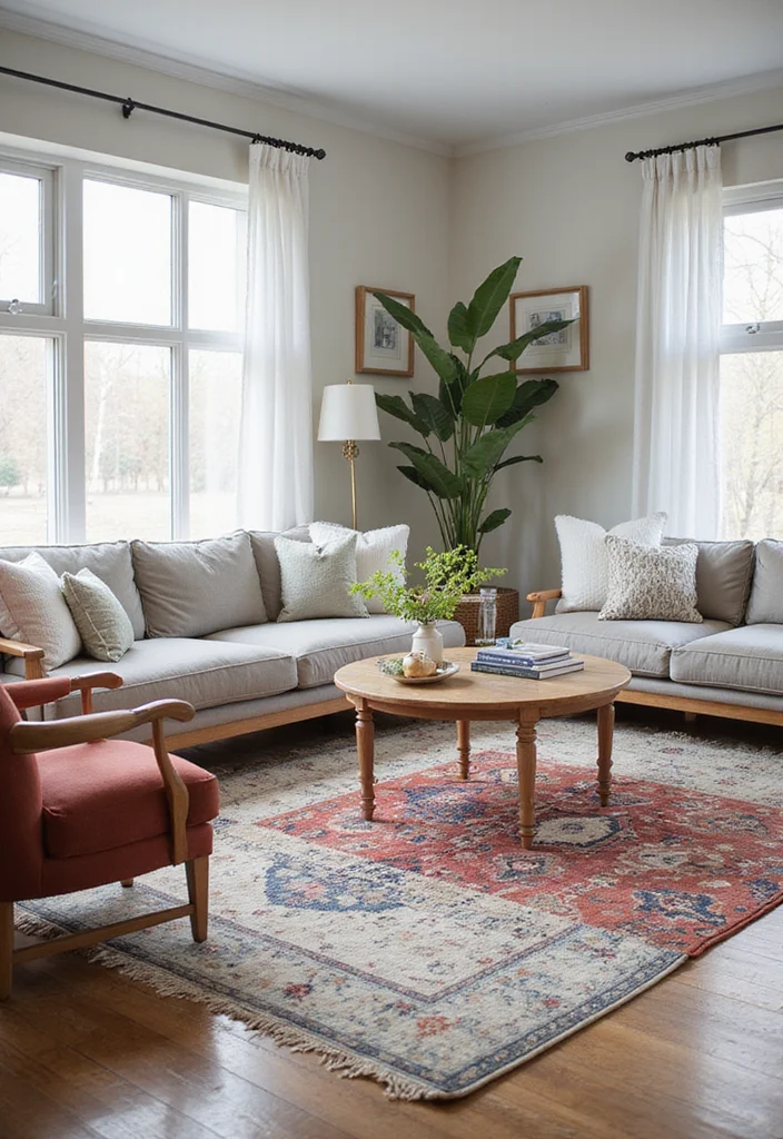 19 Interior Design Trends You Need to Know About (Your Home Will Thank You!) - 13. Layering Rugs 1