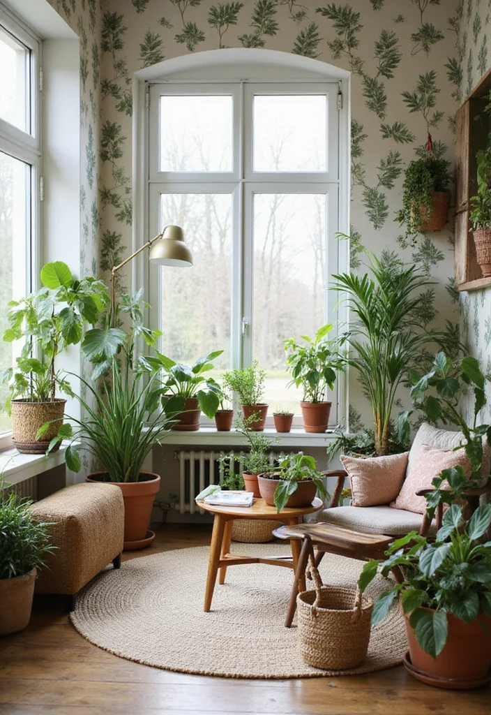 19 Interior Design Trends You Need to Know About (Your Home Will Thank You!) - 5. Nature-Inspired Decor 1
