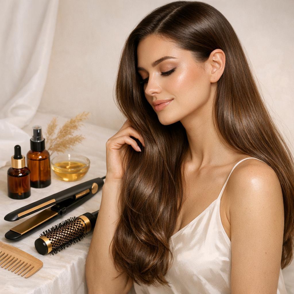 how to get shiny hair naturally