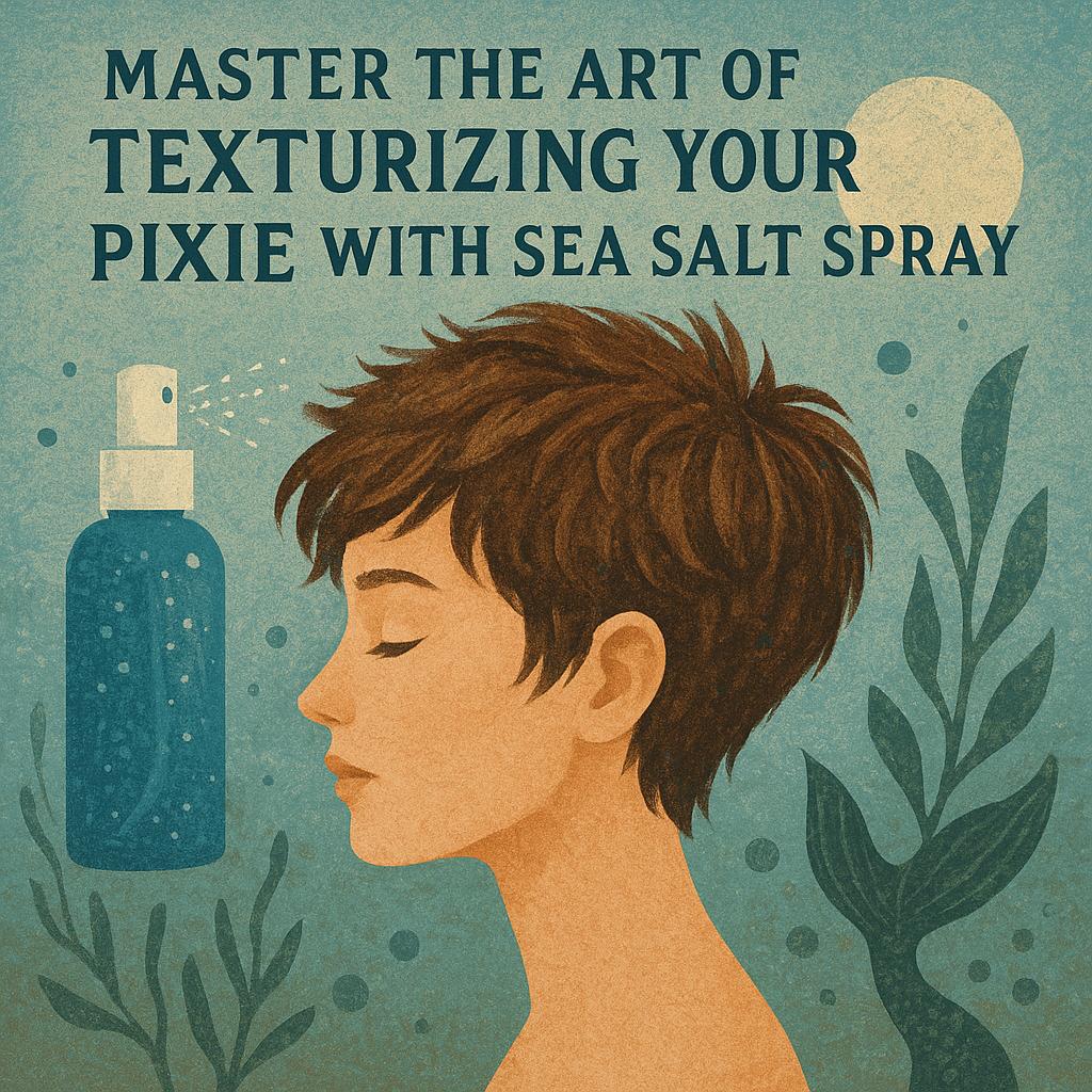 Master the Art of Texturizing Your Pixie with Sea Salt Spray