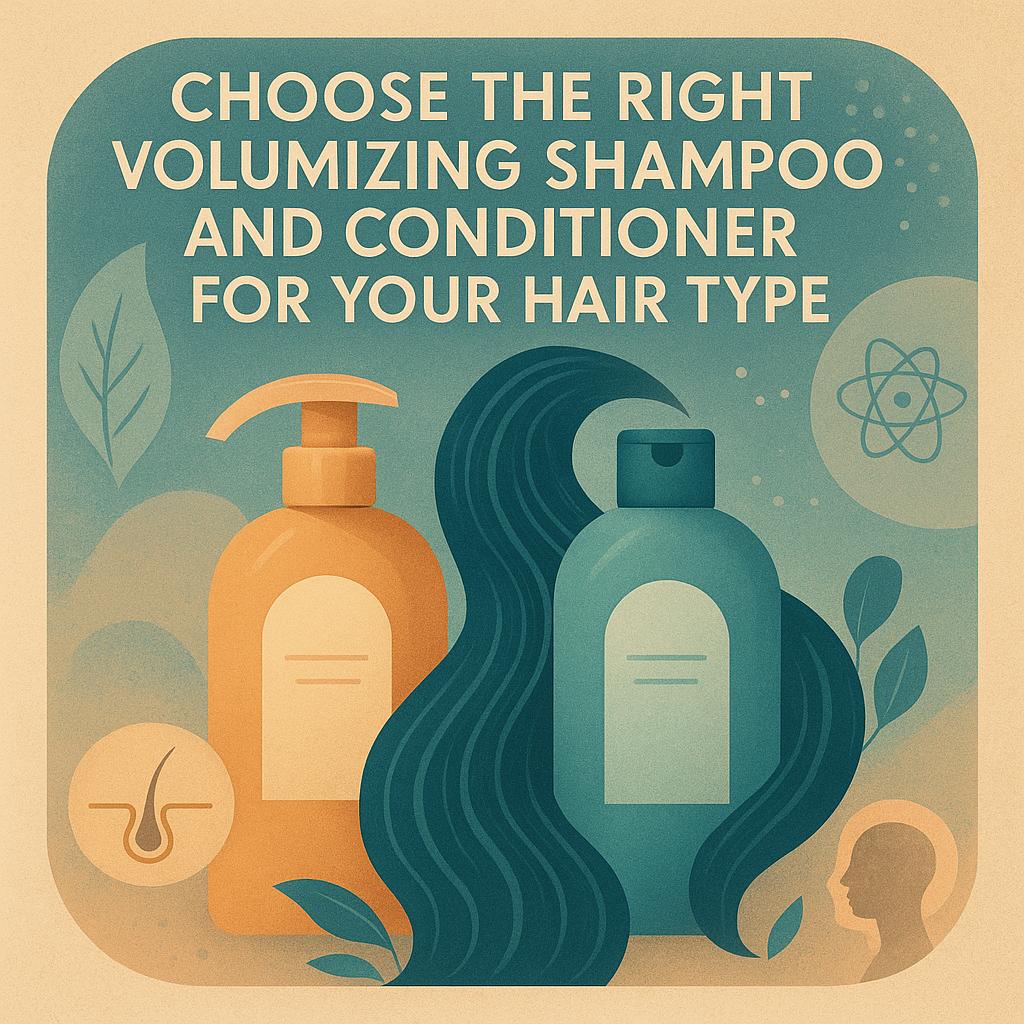 Choose the Right Volumizing Shampoo and Conditioner for Your Hair Type