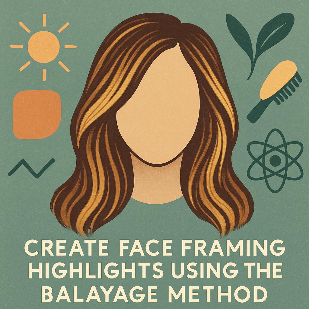 Create Face Framing Highlights Using the Balayage Method