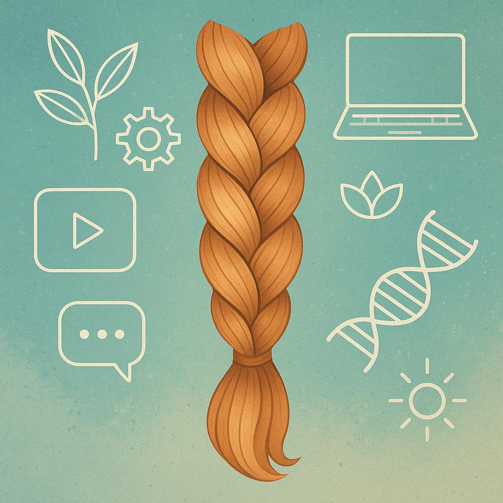 Master the Basic Three Strand Braid Before Moving to Complex Styles