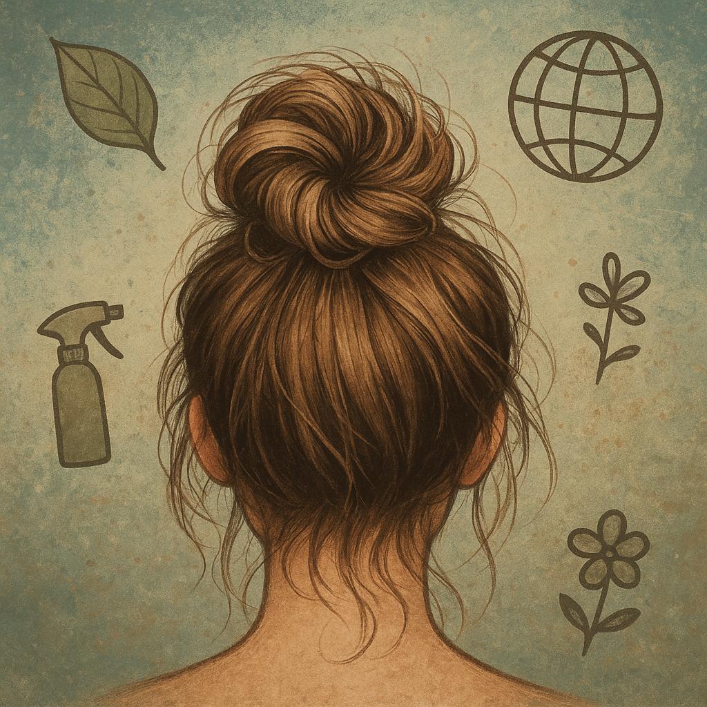 how to do a messy bun that stays all day Why Dirty Hair Actually Makes the Perfect Messy Bun Base