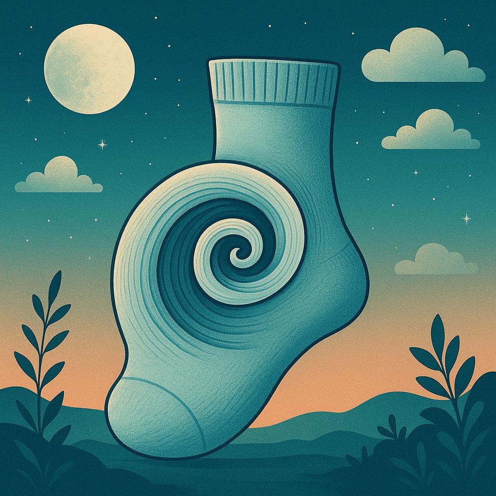The Sock Curl Method That Creates Perfect Spiral Waves While You Sleep