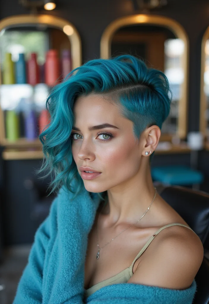 15 Stunning Wolf Cut Hairstyles That Will Transform Your Look in Minutes! - 1. The Bold Bright Wolf Cut 1