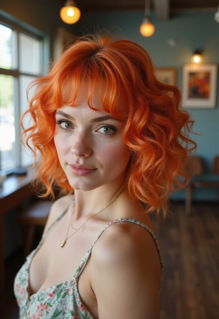 15 Stunning Wolf Cut Hairstyles That Will Transform Your Look in Minutes! - 13. The Retro-Inspired Wolf Cut 1