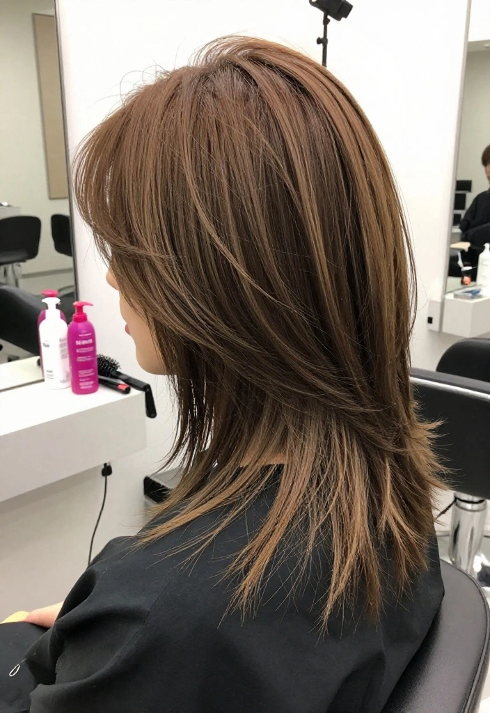 15 Stunning Wolf Cut Hairstyles That Will Transform Your Look in Minutes! - 3. Textured Bangs with a Wolf Cut 1
