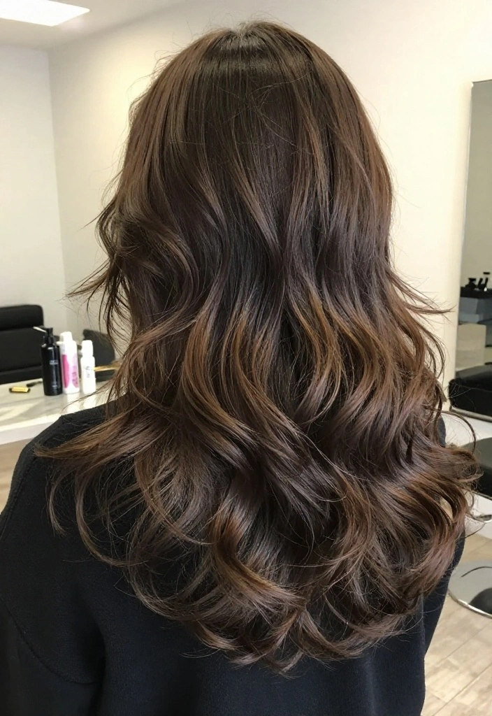 15 Stunning Wolf Cut Hairstyles That Will Transform Your Look in Minutes! - 4. Wavy Layers for Volume 1