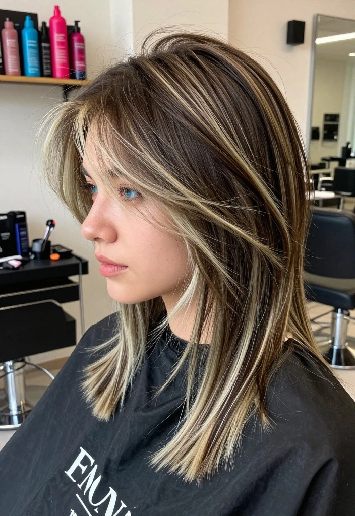 15 Stunning Wolf Cut Hairstyles That Will Transform Your Look in Minutes! - 6. Wolf Cut with Highlights 1