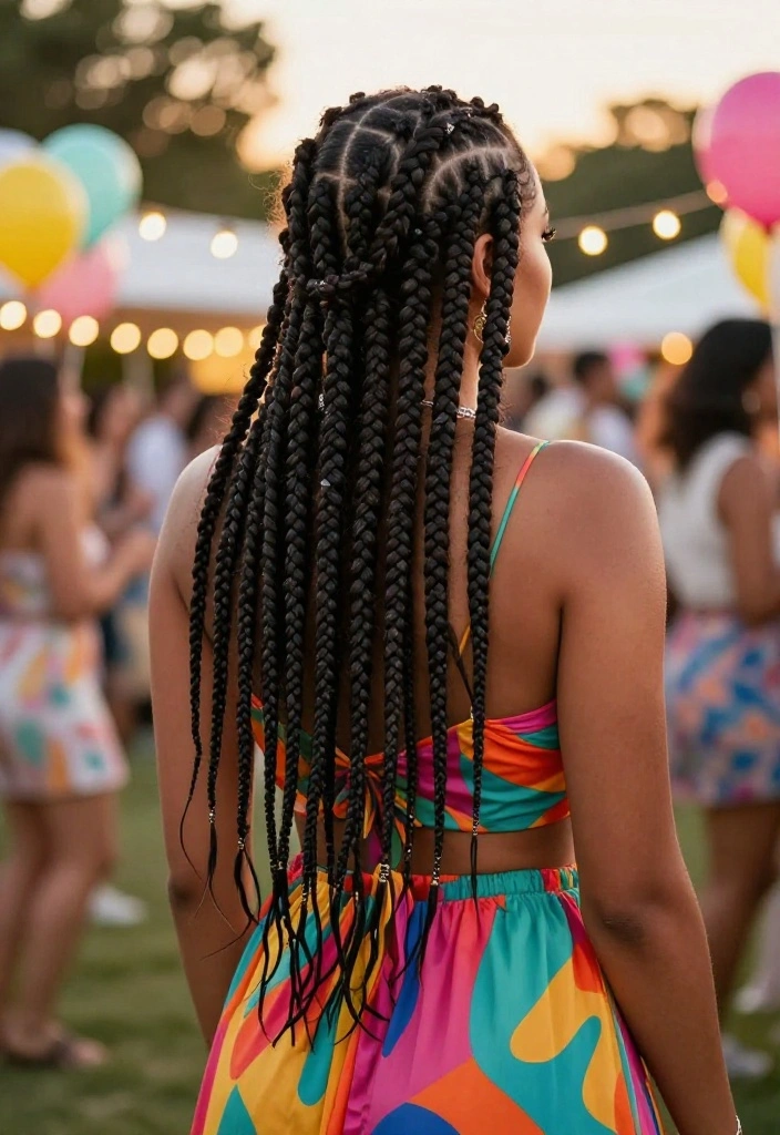 18 Chic Braided Cornrow Styles Perfect for Your Next Big Event! 18 Chic Braided Cornrow Styles Perfect for Your Next Big Event! - 2. Feed-In Cornrows 1