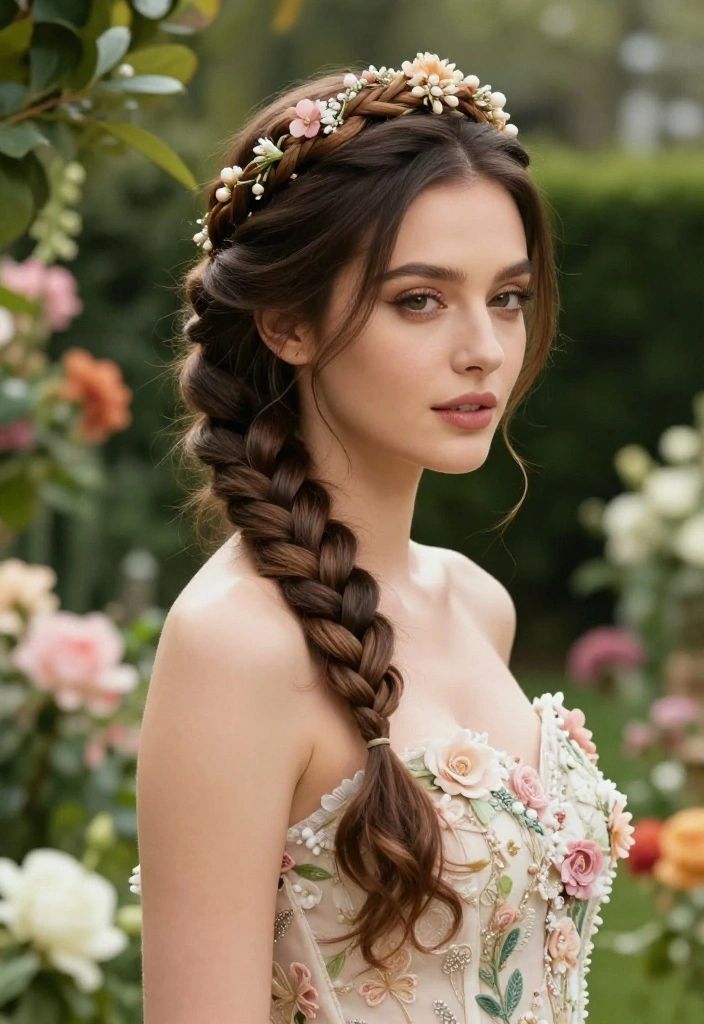 18 Chic Braided Cornrow Styles Perfect for Your Next Big Event! 18 Chic Braided Cornrow Styles Perfect for Your Next Big Event! - 4. Braided Crown 1