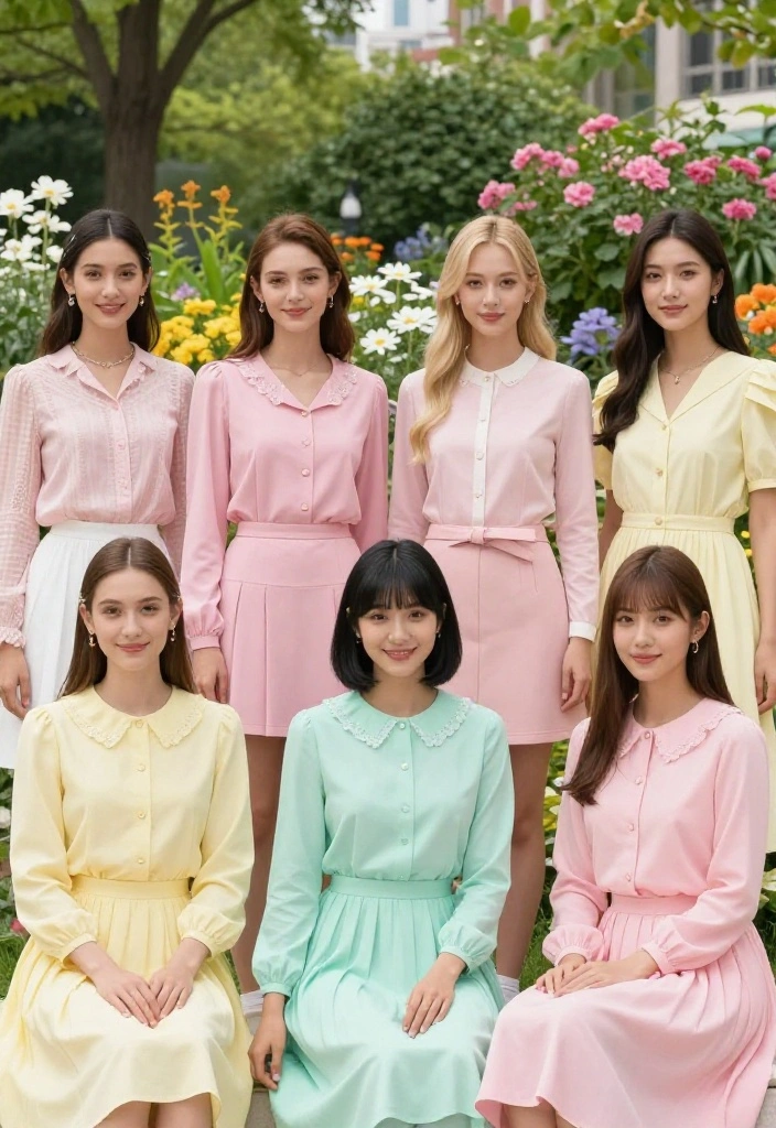 18 Fashion Color Schemes You Didn't Know You Needed (Prepare to Be Inspired!) 18 Fashion Color Schemes You Didn't Know You Needed (Prepare to Be Inspired!) - 1. Playful Pastels: Sweet as Candy 1