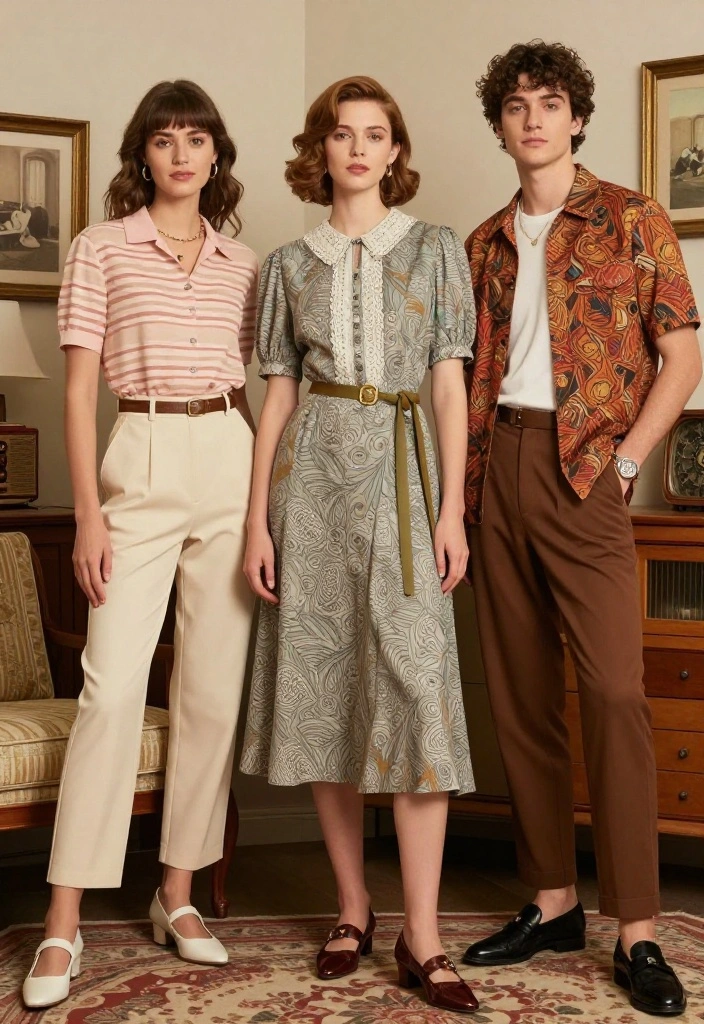 18 Fashion Color Schemes You Didn't Know You Needed (Prepare to Be Inspired!) 18 Fashion Color Schemes You Didn't Know You Needed (Prepare to Be Inspired!) - 13. Vintage Inspired: Retro Chic 1