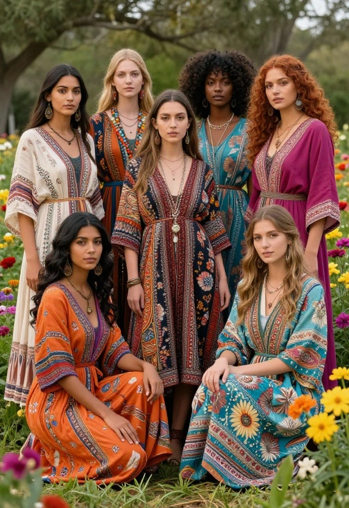 18 Fashion Color Schemes You Didn't Know You Needed (Prepare to Be Inspired!) 18 Fashion Color Schemes You Didn't Know You Needed (Prepare to Be Inspired!) - 16. Bohemian Vibes: Free-Spirited and Colorful 1