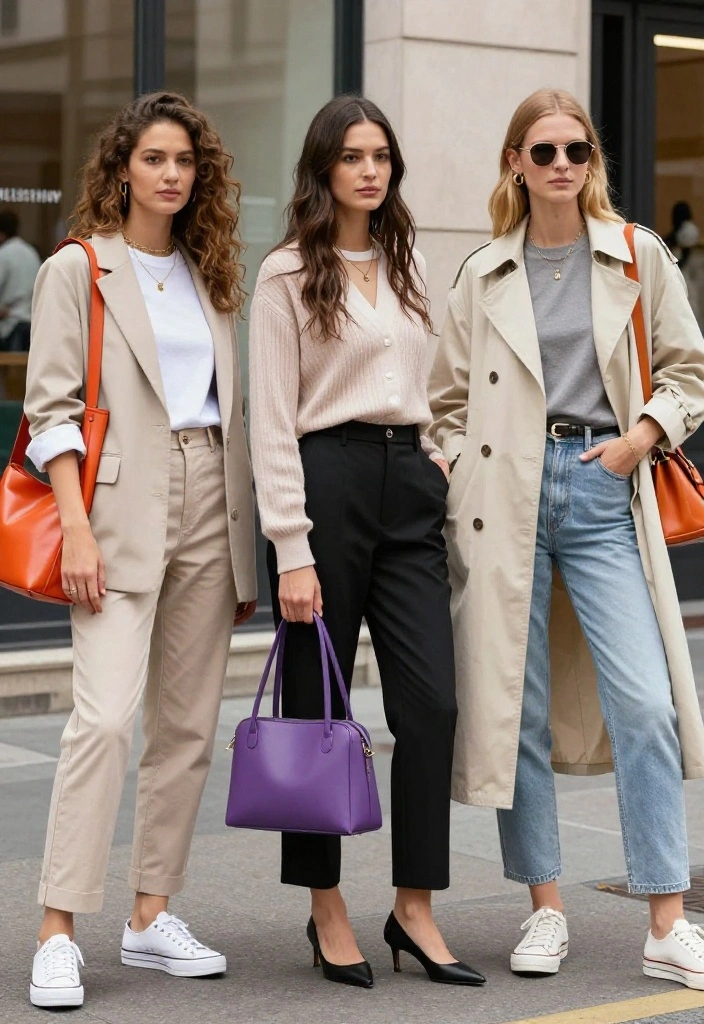 18 Fashion Color Schemes You Didn't Know You Needed (Prepare to Be Inspired!) 18 Fashion Color Schemes You Didn't Know You Needed (Prepare to Be Inspired!) - 18. Pop of Color: Brighten Up Neutrals 1