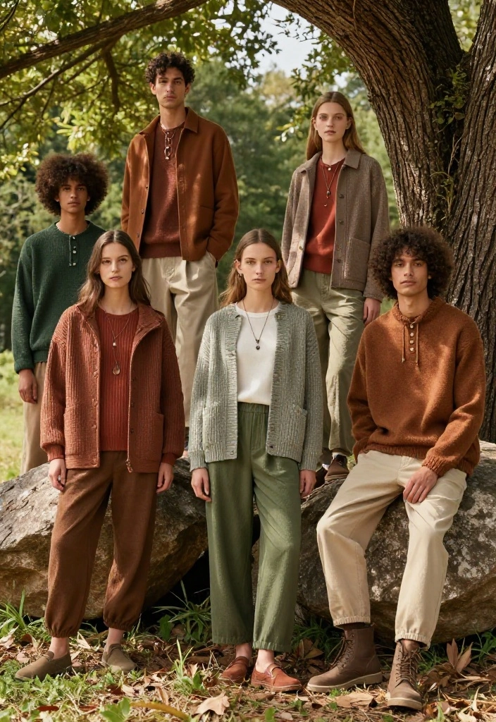 18 Fashion Color Schemes You Didn't Know You Needed (Prepare to Be Inspired!) 18 Fashion Color Schemes You Didn't Know You Needed (Prepare to Be Inspired!) - 2. Earthy Tones: Nature's Hug 1