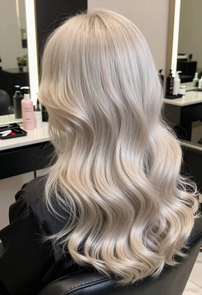 18 Stunning Blonde Hair Color Ideas That Will Transform Your Look Instantly! - 1. Radiant Platinum Perfection 1