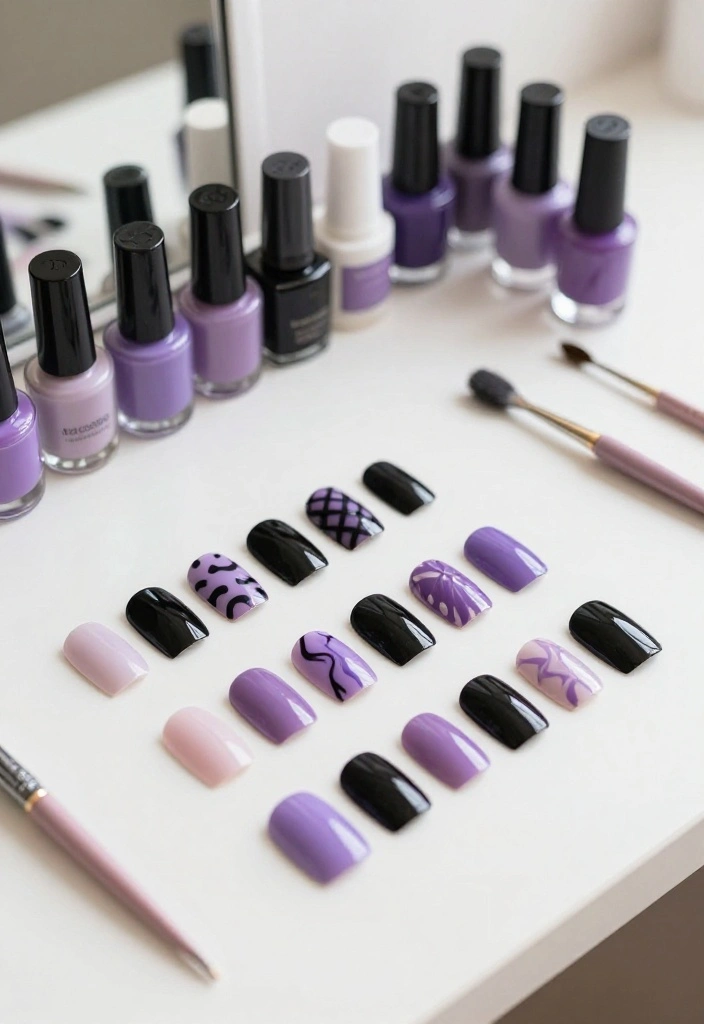20 Stunning Purple and Black Nail Ideas That'll Leave You Speechless! - Conclusion 1