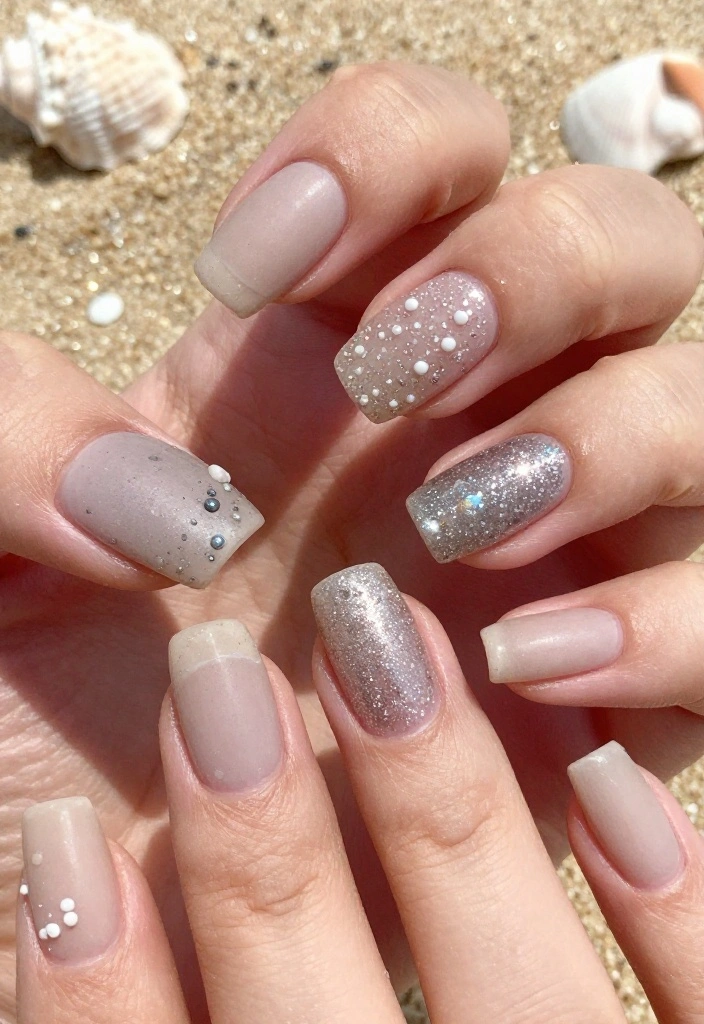 20 Vibrant Summer Nails That'll Have You Ready for the Beach in No Time! - 14. Textured Elegance 1