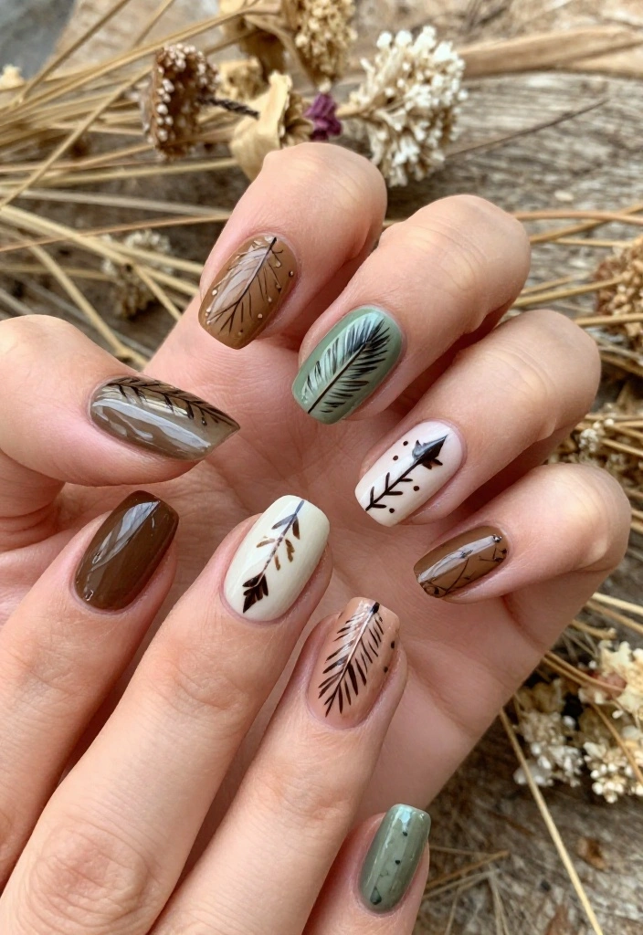 20 Vibrant Summer Nails That'll Have You Ready for the Beach in No Time! - 6. Boho Chic 1