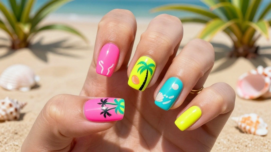 20 Vibrant Summer Nails That'll Have You Ready for the Beach in No Time! - TheGlamGoss