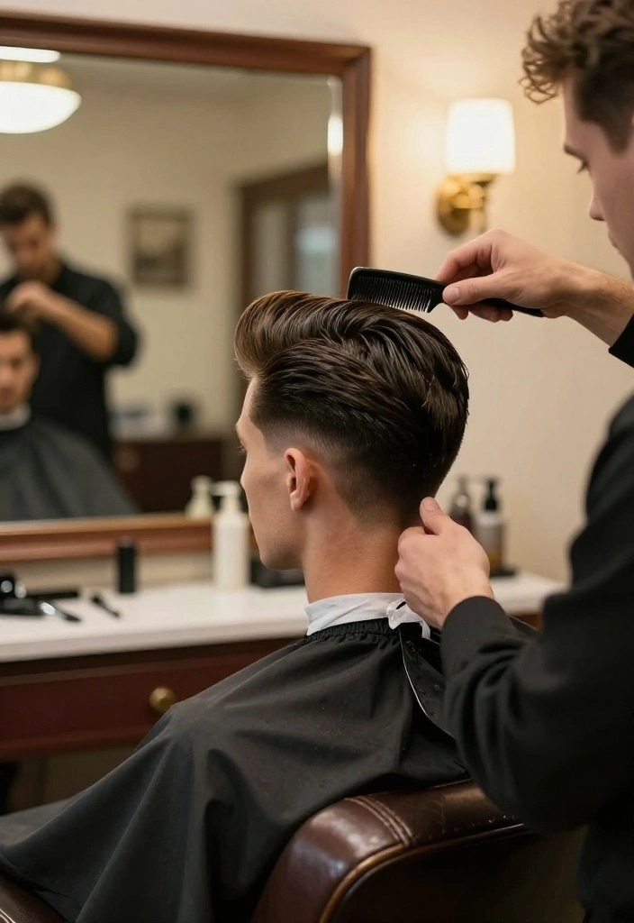 21 Trendy Men's Haircuts That Will Turn Heads (Wait Until You See #10!) 21 Trendy Men's Haircuts That Will Turn Heads (Wait Until You See #10!) - 3. The Pompadour 1