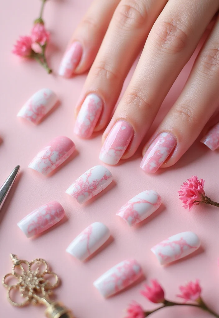 21 Trendy Pink Marble Nail Ideas That Everyone Will Be Talking About! 21 Trendy Pink Marble Nail Ideas That Everyone Will Be Talking About! - Conclusion 1