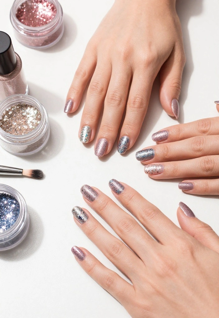 Tips and Tricks: Stunning Nail Designs to Try with English Beauty Tips Tips and Tricks: Stunning Nail Designs to Try with English Beauty Tips - 2. Glitter Glam: Adding Sparkle to Your Nails 1