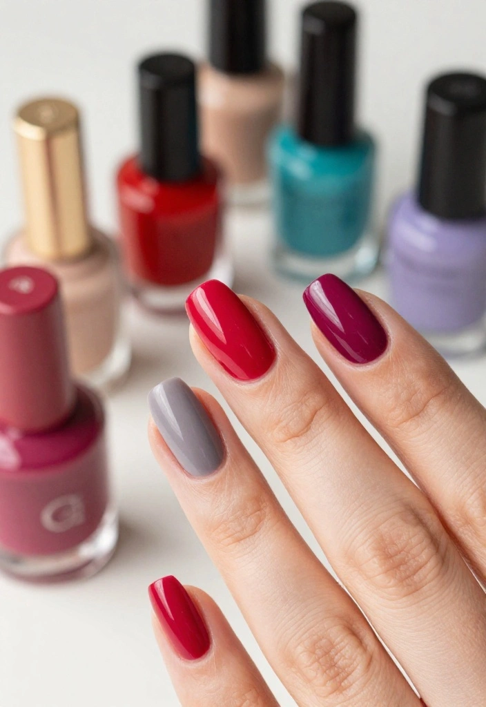 Tips and Tricks: Stunning Nail Designs to Try with English Beauty Tips Tips and Tricks: Stunning Nail Designs to Try with English Beauty Tips - 6. Bold Colors: Make a Statement 1
