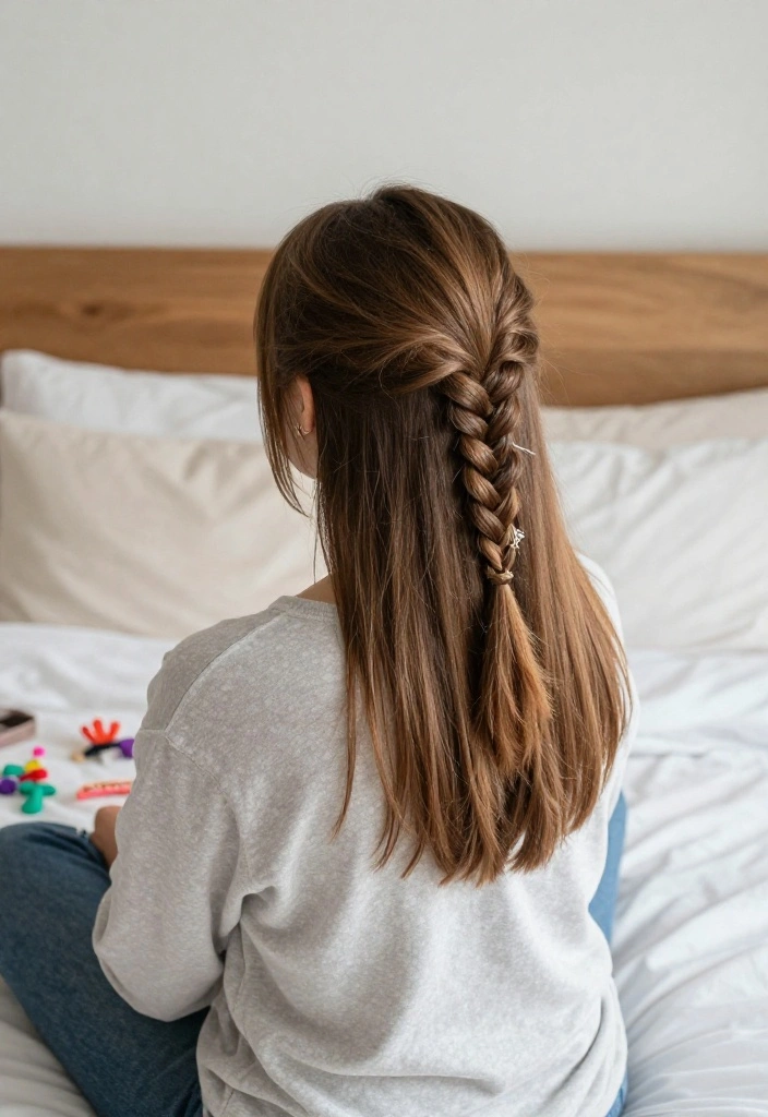 10 Easy Braids for Beginners That'll Elevate Your Hair Game (Watch Now!) - 6. Side Braid 1