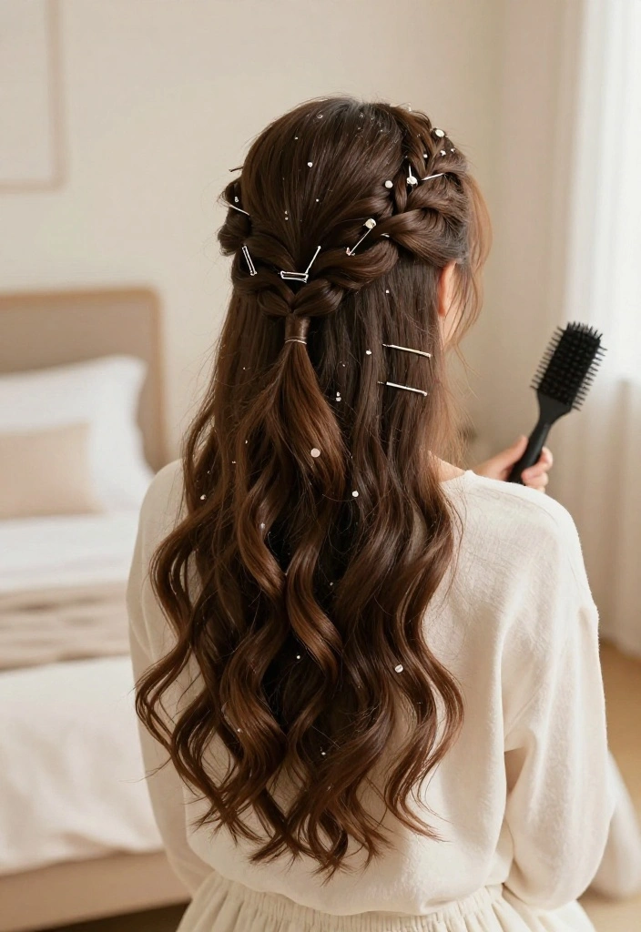 10 Easy Braids for Beginners That'll Elevate Your Hair Game (Watch Now!) - 8. Halo Braid 1