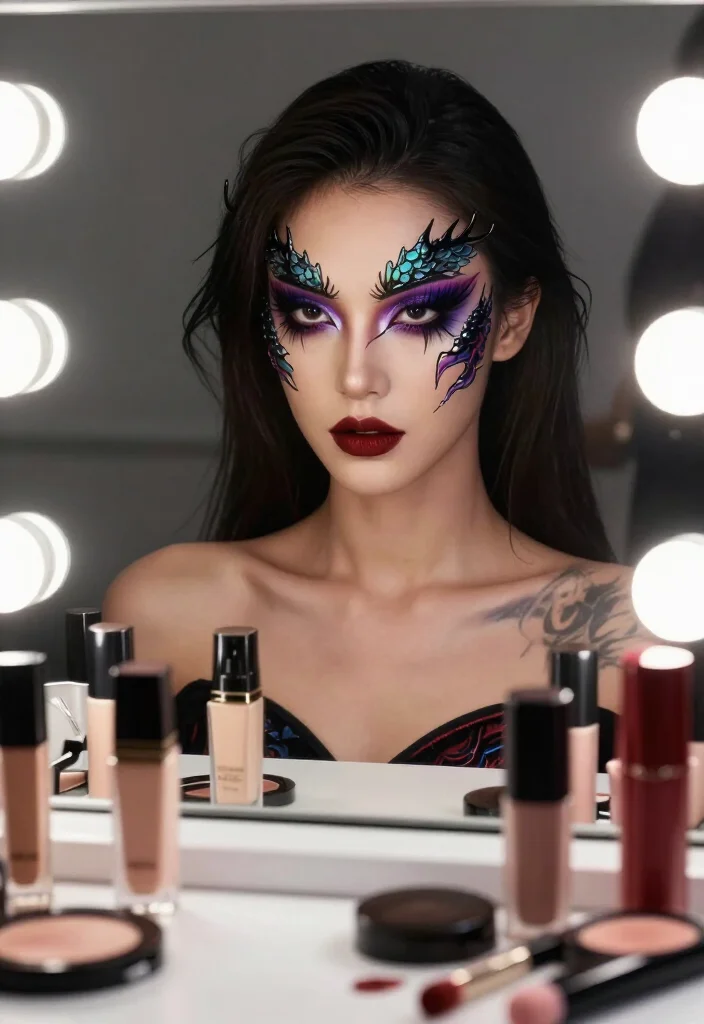 12 Fandom Eye Makeup Ideas That'll Make You the Star of Every Convention! - 10. Magical Creatures: Dragon Eyes 1