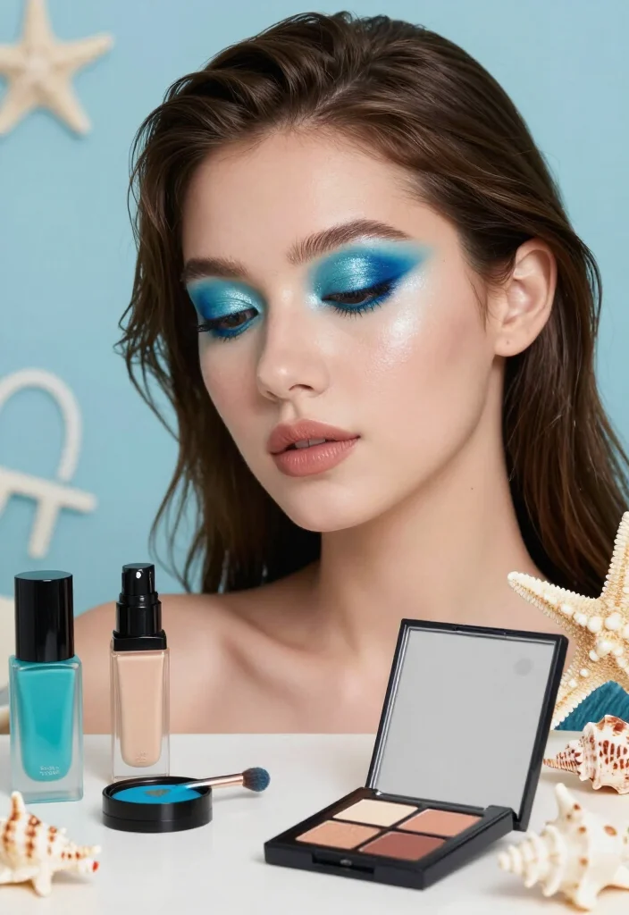 12 Fandom Eye Makeup Ideas That'll Make You the Star of Every Convention! - 8. Under the Sea: Oceanic Inspiration 1