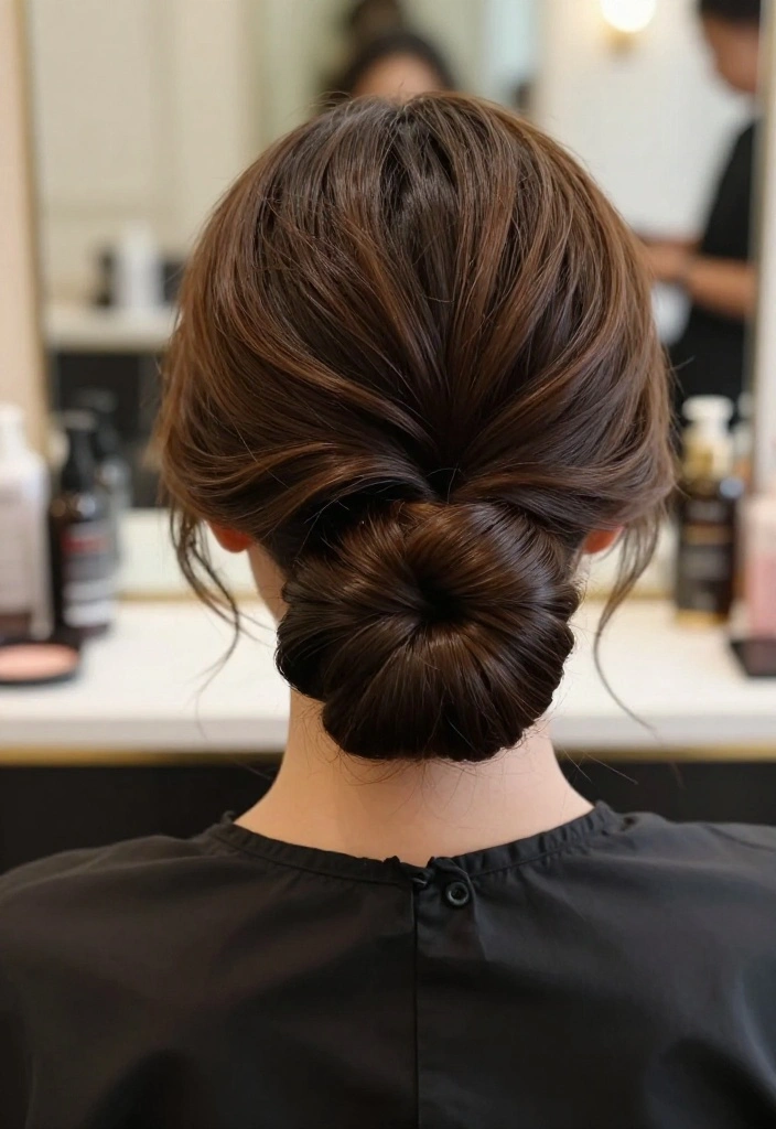 15 Butterfly Layered Haircut Ideas That'll Make You Want to Book an Appointment Right Now! - 13. Polished Updo with Butterfly Layers 1